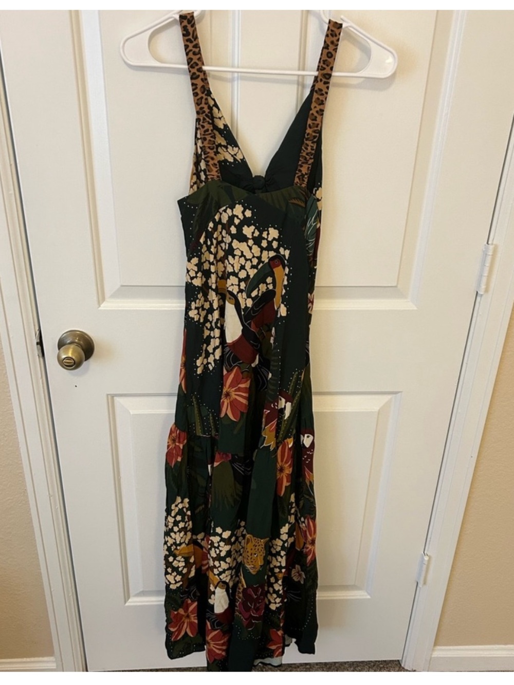 Farm Rio Green Toucan Maxi Dress - Picture 5 of 6